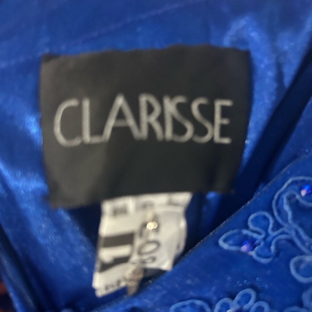 CLARICE PROM DRESS ROTAL BLUE SIZE 0 - Picture 4 of 10